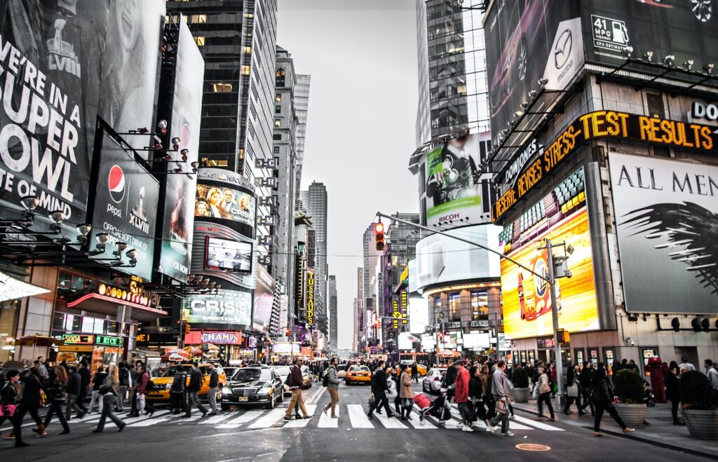 Time square - traditional marketing